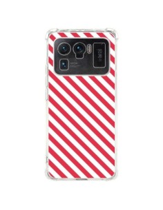 Coque Xiaomi Mi 11 Ultra Bonbon Candy Rose et Blanche...