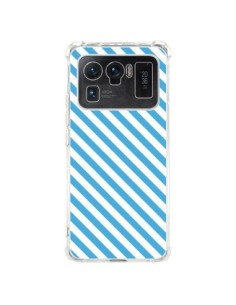 Coque Xiaomi Mi 11 Ultra Bonbon Candy Bleue et Blanche...
