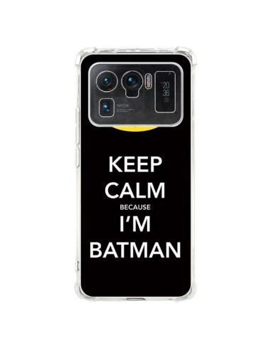 Coque Xiaomi Mi 11 Ultra Keep Calm because I'm Batman - Nico