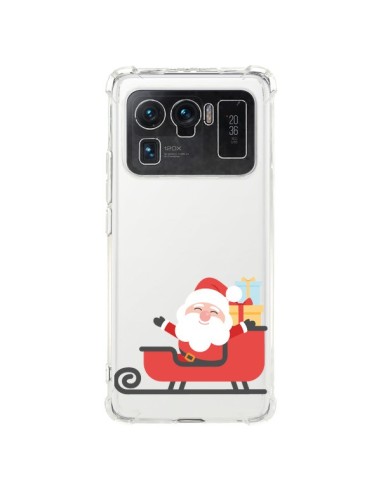 Coque Xiaomi Mi 11 Ultra Père Noël et son Traineau transparente - Nico