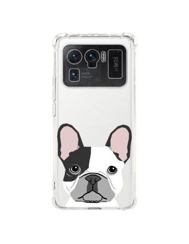 Coque Xiaomi Mi 11 Ultra Bulldog Français Chien Transparente - Pet Friendly