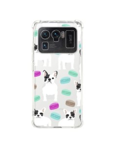 Coque Xiaomi Mi 11 Ultra Chiens Bulldog Français Macarons...