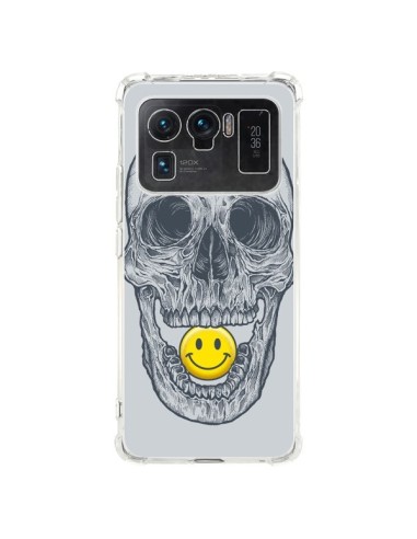 Coque Xiaomi Mi 11 Ultra Smiley Face Tête de Mort - Rachel Caldwell