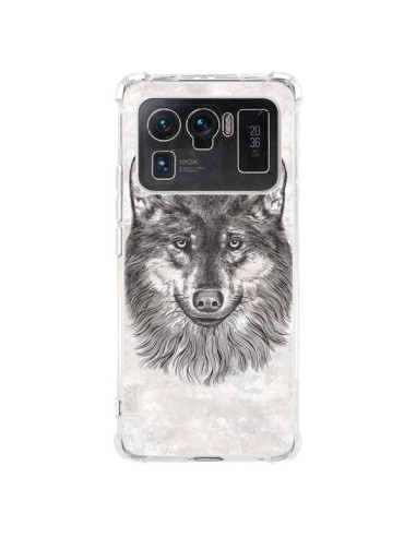 Coque Xiaomi Mi 11 Ultra Loup Gris - Rachel Caldwell