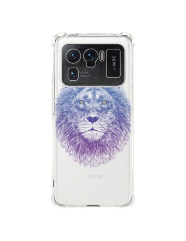 Coque Xiaomi Mi 11 Ultra Lion Animal Transparente - Rachel Caldwell