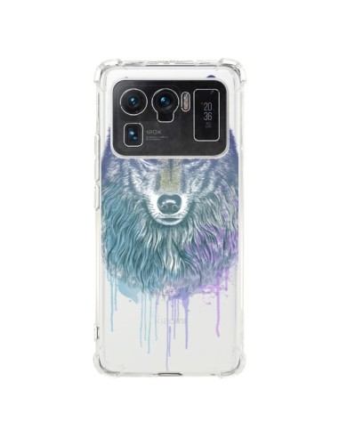 Coque Xiaomi Mi 11 Ultra Loup Wolf Animal Transparente - Rachel Caldwell