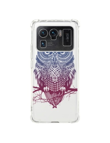 Coque Xiaomi Mi 11 Ultra Hibou Chouette Owl Transparente - Rachel Caldwell