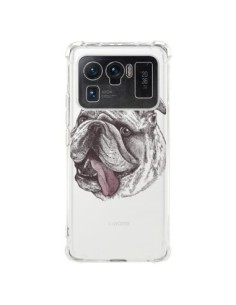 Coque Xiaomi Mi 11 Ultra Chien Bulldog Dog Transparente -...