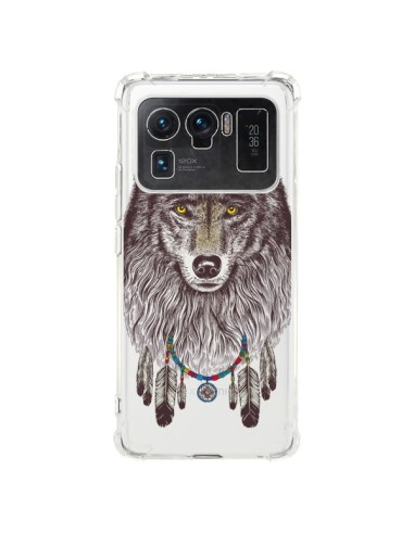Coque Xiaomi Mi 11 Ultra Loup Wolf Attrape Reves Transparente - Rachel Caldwell