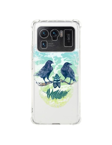 Coque Xiaomi Mi 11 Ultra Tête de Mort Nature Transparente - Rachel Caldwell