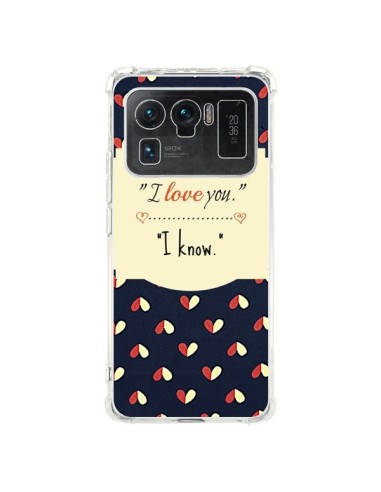 Coque Xiaomi Mi 11 Ultra I love you - R Delean