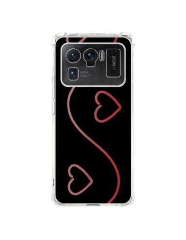 Coque Xiaomi Mi 11 Ultra Coeur Love Rouge - R Delean