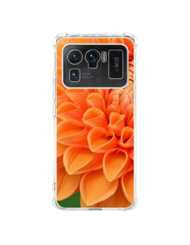 Coque Xiaomi Mi 11 Ultra Fleurs oranges flower - R Delean