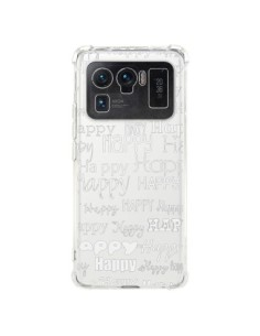 Coque Xiaomi Mi 11 Ultra Happy Happy Blanc Transparente -...
