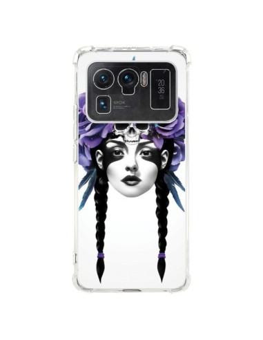 Coque Xiaomi Mi 11 Ultra Fille Fleurs Warrior - Ruben Ireland