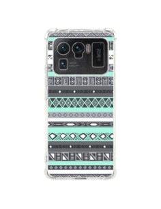 Coque Xiaomi Mi 11 Ultra Azteque Aztec Bleu Pastel - Rex...