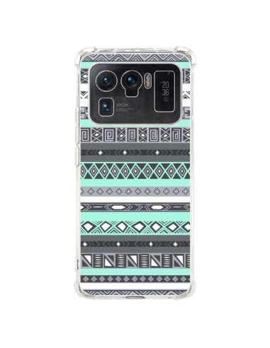 Coque Xiaomi Mi 11 Ultra Azteque Aztec Bleu Pastel - Rex Lambo