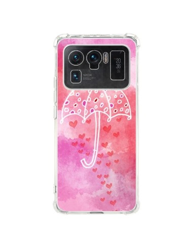 Coque Xiaomi Mi 11 Ultra Parapluie Coeur Love Amour - Sylvia Cook