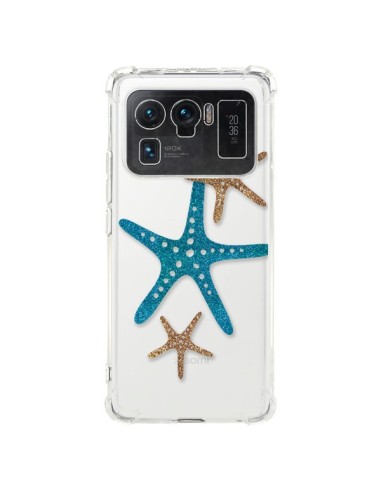 Coque Xiaomi Mi 11 Ultra Etoile de Mer Starfish Transparente - Sylvia Cook