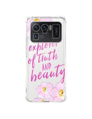 Coque Xiaomi Mi 11 Ultra Explorer of Truth and Beauty Transparente - Sylvia Cook