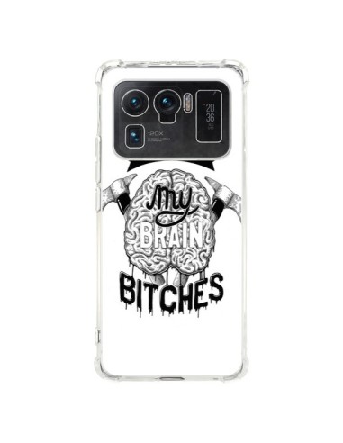 Coque Xiaomi Mi 11 Ultra Don't eat my brain Bitches Cerveau Blanc - Senor Octopus