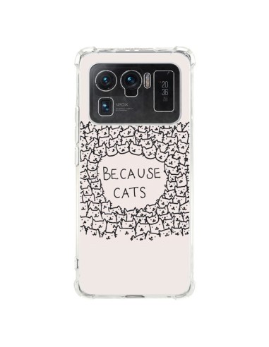 Coque Xiaomi Mi 11 Ultra Because Cats chat - Santiago Taberna