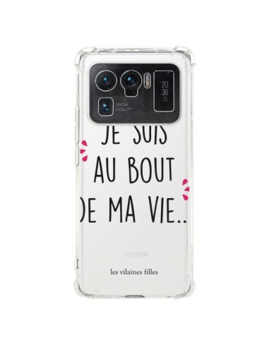 Coque Xiaomi Mi 11 Ultra Le lundi, je suis au bout de ma vie Transparente - Les Vilaines Filles