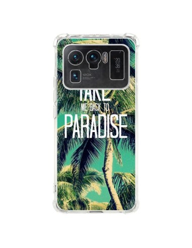 Coque Xiaomi Mi 11 Ultra Take me back to paradise USA Palmiers Palmtree - Tara Yarte
