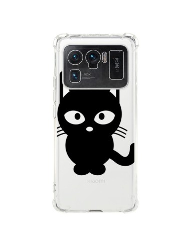 Coque Xiaomi Mi 11 Ultra Chat Noir Cat Transparente - Yohan B.
