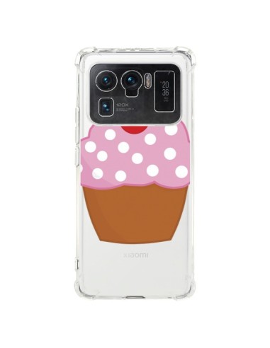 Coque Xiaomi Mi 11 Ultra Cupcake Cerise Transparente - Yohan B.