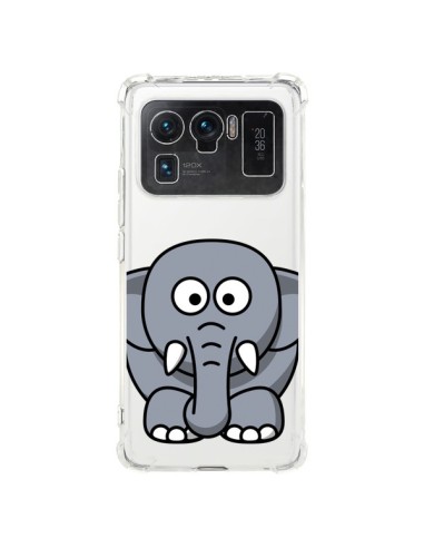Coque Xiaomi Mi 11 Ultra Elephant Animal Transparente - Yohan B.