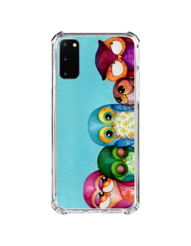 Coque Samsung Galaxy S20 FE Famille Chouettes - Annya Kai