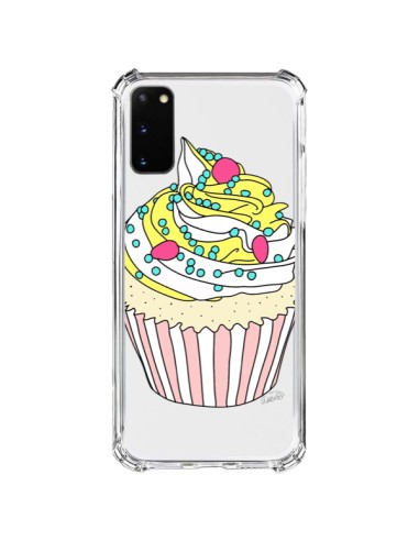 Cover Samsung Galaxy S20 FE Cupcake Dolce Trasparente - Asano Yamazaki