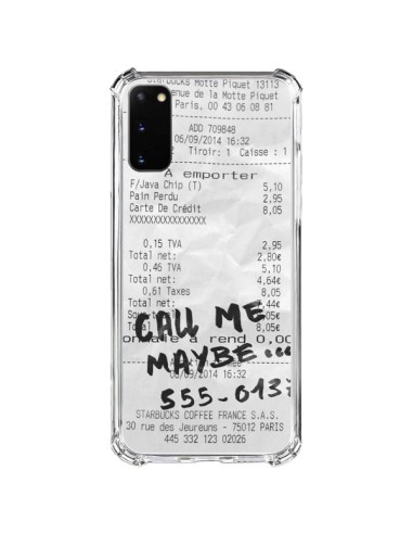 Coque Samsung Galaxy S20 FE Call me maybe - Benoit Bargeton