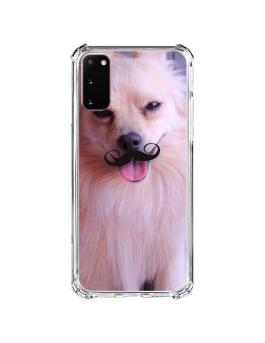 Coque Samsung Galaxy S20 FE Clyde Chien Movember Moustache - Bertrand Carriere