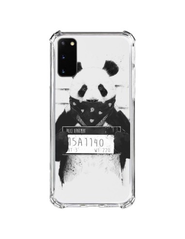 Samsung Galaxy S20 FE Case Panda Bad Clear - Balazs Solti