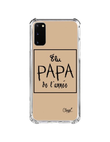 Samsung Galaxy S20 FE Case Elected Dad of the Year Beige - Chapo