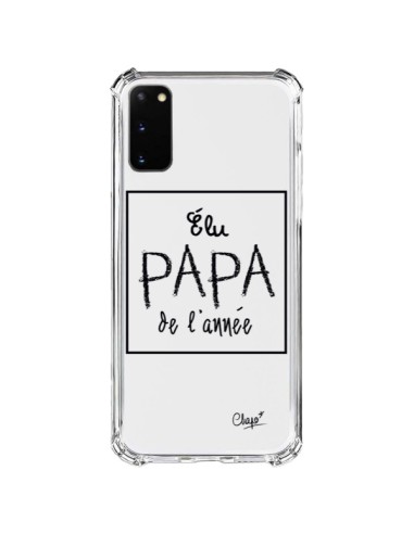 Samsung Galaxy S20 FE Case Elected Dad of the Year Clear - Chapo