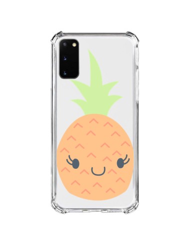 Coque Samsung Galaxy S20 FE Ananas Pineapple Fruit Transparente - Claudia Ramos