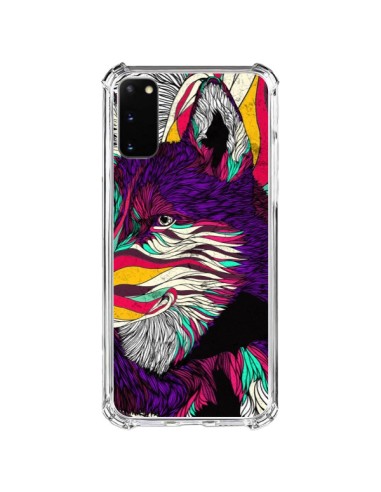 Cover Samsung Galaxy S20 FE Husky Cane-Lupo Colorato  - Danny Ivan