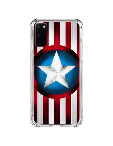 Cover Samsung Galaxy S20 FE Capitan America Grande Difensore - Eleaxart