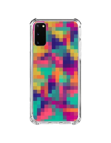 Samsung Galaxy S20 FE Case Exotic Mosaic Pixels Aztec - Eleaxart