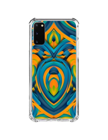 Samsung Galaxy S20 FE Case Heart Aztec - Eleaxart