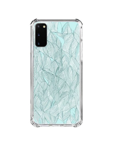 Samsung Galaxy S20 FE Case Leaves Green Water - Léa Clément