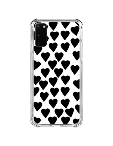 Coque Samsung Galaxy S20 FE Coeur Noir - Project M