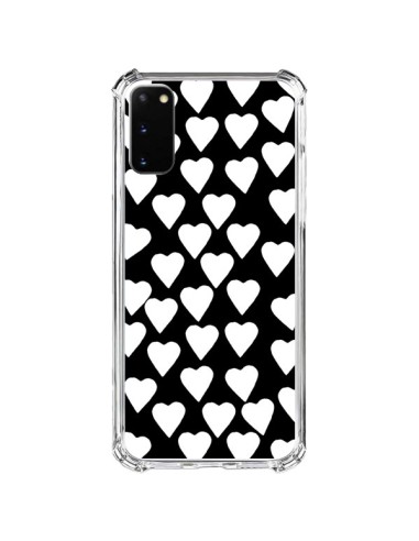 Coque Samsung Galaxy S20 FE Coeur Blanc - Project M