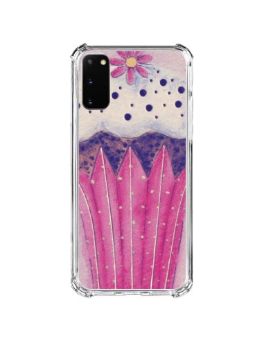 Coque Samsung Galaxy S20 FE Cupcake Rose - Irene Sneddon