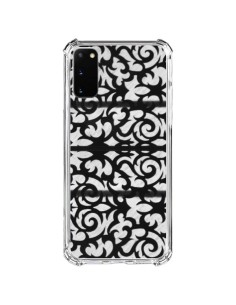 Coque Samsung Galaxy S20 FE Abstrait Noir et Blanc - Irene Sneddon