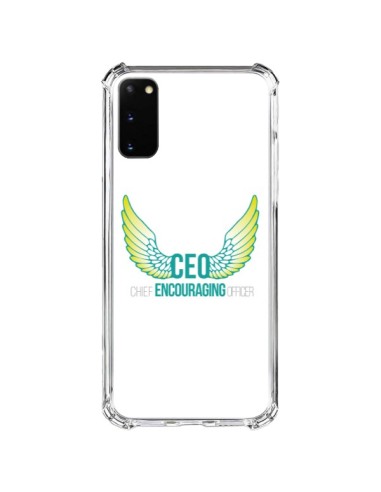 Coque Samsung Galaxy S20 FE CEO Chief Encouraging Officer Vert - Shop Gasoline