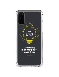 Coque Samsung Galaxy S20 FE Creativity is contagious, Einstein - Shop Gasoline